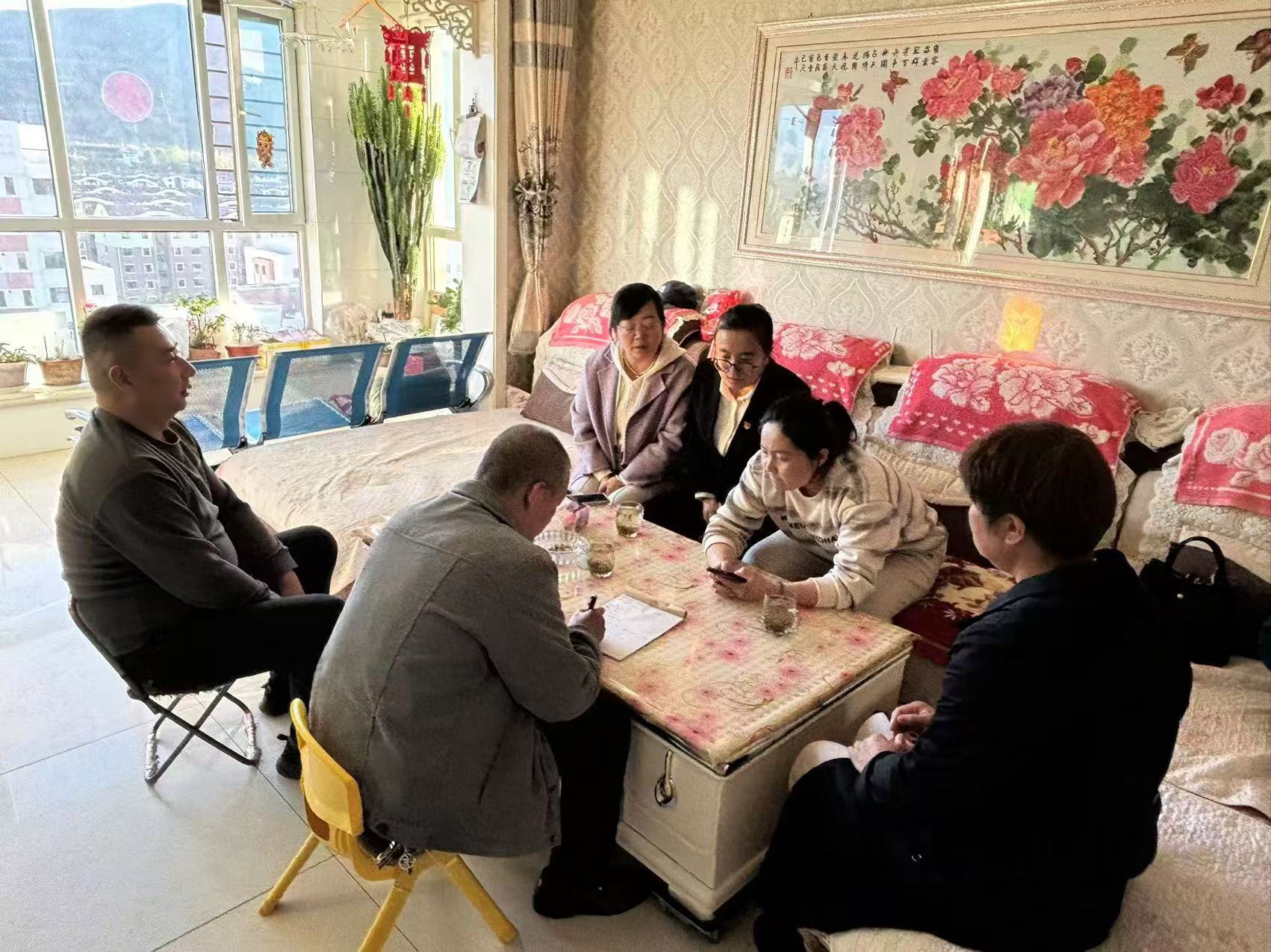 上门走访 上门走访
